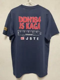 DDH184 JS KAGA Tシャツ ネイビー　海上自衛隊　加賀