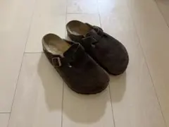 超希少】BIRKENSTOCK ボストン サボ クロッグサンダル ハラコ 24
