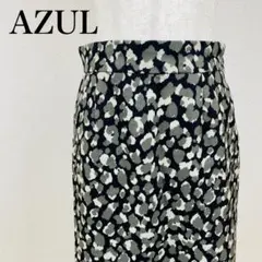 美品 AZUL タイトスカート ロング 総柄 0770Bのサムネイル