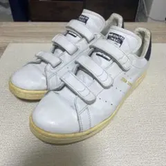 adidas スタンスミス ベルクロスニーカー ホワイト/ブラック