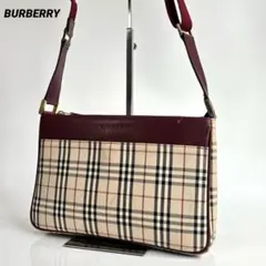 BURBERRY バーバリー　ショルダーバッグ　トートバック　ノバチェック　茶 BURBERRY バーバリーノバチェック ショルダーバッグ ベージュ
