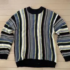 ZARA マルチカラーストライプニット