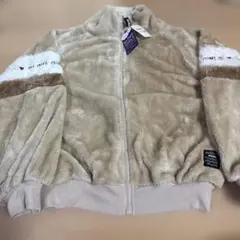 BLING GIRLS フリースジャケット 150サイズ ベージュ