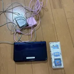 ⭐︎たんさん専用Nintendo 3DS LL メタリックブルー充電器付き