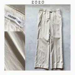 【美品✨️】EVERYDAY I LIKE ベージュパンツ 薄手ウール100%