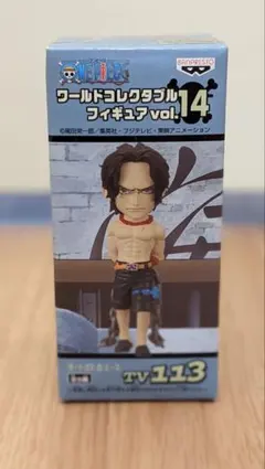 【未開封】ワールドコレクタブルフィギュア vol.14 ポートガス・Ｄ・エース