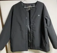 Polo ノーカラージャケット LL ブラック