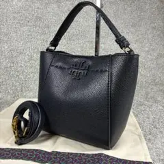 未使用□ Tory Burchトリーバーチマックグロー レザーサッチェル2way 