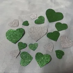 グリッターシール＊グリーンセット