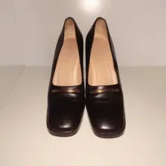 GUCCI グッチ 黒 ブラック ハイヒール パンプス 37C 24cm位