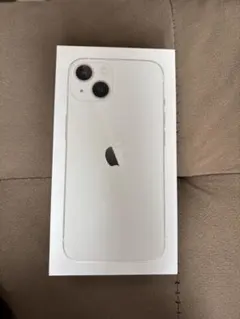 【空箱】Apple iPhone 13 ホワイト 充電ケーブル付き
