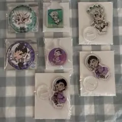 ドクターストーン 石神千空 あさぎりゲン 缶バッジ アクリルスタンド