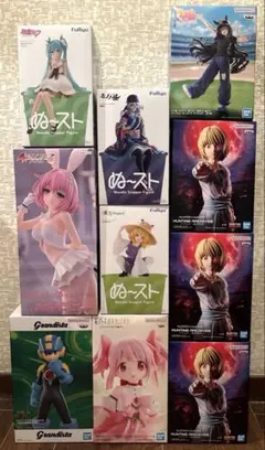 新作プライズフィギュア10個 まどマギ クラピカ ウマ娘 モノノ怪 東方など