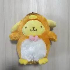 ポムポムプリン 干支 馬 ぬいぐるみ キーホルダー キーチェーン付き
