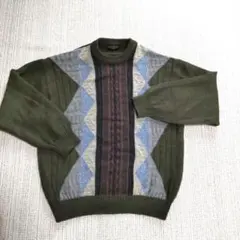 レナウン　exclub ウールセーター　L