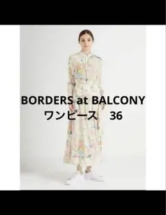 ボーダーズアットバルコニー 花柄 ワンピース 長袖 2026年最新】BORDERS at BALCONY レディース 長袖・七分袖 シャツ