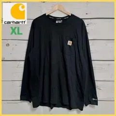 Carhartt FORCE USA 長袖カットソー 袖ロゴ ブラック XLのサムネイル