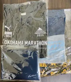 横浜マラソン2023〜2025Tシャツ＆サコッシュ