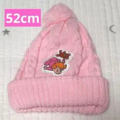 バースデイ NANAコラボ ピーターパン マイケル ニット帽 ピンク 52cm