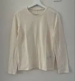 SHIPS any シップスエニィ⭐︎シアーカットソー　　ロンT⭐︎アイボリー