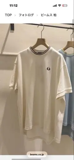 FRED PERRY / リラックスド ピケ Tシャツのサムネイル