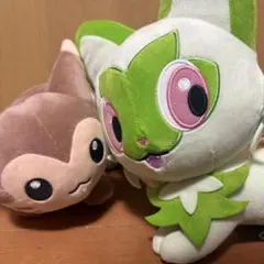 ポケモン もふぐっとぬいぐるみ ニャオハ オオタチ 2体セット