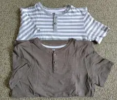 H&M▷半袖 Tシャツ 2枚セット/140