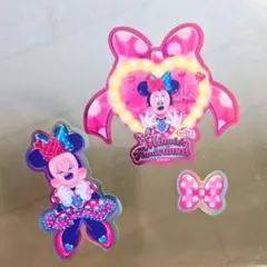 ミニーマウス シール 3点セット