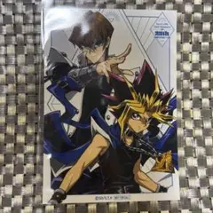 遊戯王 コラボカフェ BLANC本舗 海馬瀬人&海馬モクバ ブロマイド
