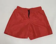 新品未使用　H&M 130 140 キッズ水着　赤　スイムパンツ