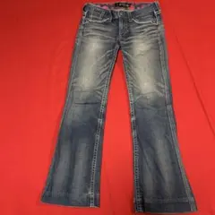 Levi Strauss & Co. ダークブルー フレアパンツ　29インチ