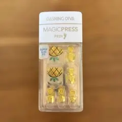 Dashing diva 貼るだけ フットネイル 【ジュースパイナップル】