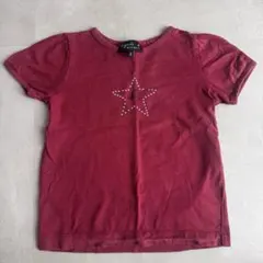 aguis b. ブラック 半袖Tシャツ 6ans　アニエスベー　110 星