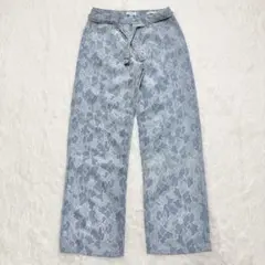 FOREVER21 PREMIUM 総レース バギーパンツ ワイドパンツ Y2Kのサムネイル