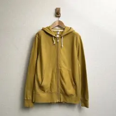 MARGART HOWELLジップパーカー マスタードイエロー L