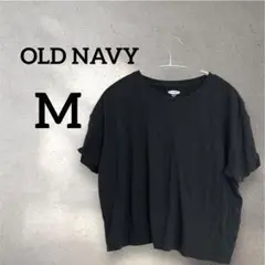 OLD NAVY 【M】クロップTシャツ ブラック