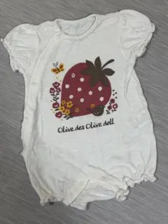 【Olive des Olive doll】ロンパース いちご柄【80】のサムネイル