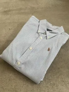 ラルフローレン　ストライプ ボタンダウンシャツ 長袖