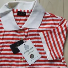 【アダムエロペ】ポロカットソー　イタリア製