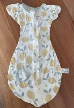レモン柄 スワドル　Sサイズ