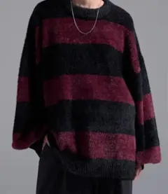 Loose/ルース ボリュームスリーブ オーバーシャギーニット