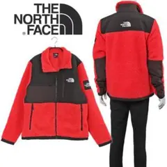 THE NORTH FACE フリースジャケット レッド/ブラック