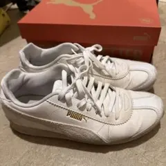 PUMA プーマ　ホワイトスニーカー　27.0㎝　メンズ
