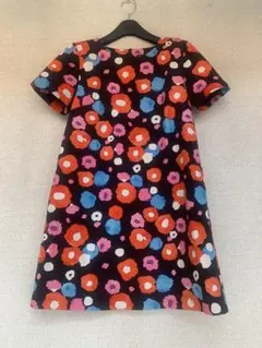 マリメッコ marimekko ウニッコ 七分袖ワンピース 花柄 チュニック36