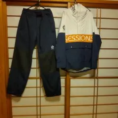 SESSION スノーボードウェア上下セット