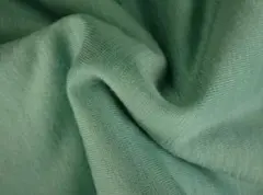 ニット　ミントグリーン　ウール100% メリノウール使用　筒編