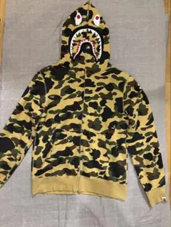 A BATHING APE シャークパーカー L カモフラ - メルカリ