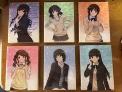 アマガミ ポスター 6本セット 絢辻詞 梨穂子 薫 森島はるか 七咲逢