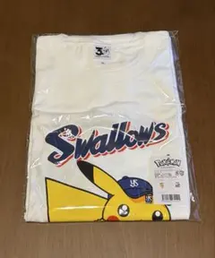東京ヤクルトスワローズ ポケモン コラボTシャツ&ハンドタオル30周年