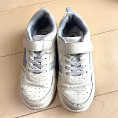 VANS ホワイト/水色　 スニーカー 20センチ